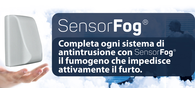 SensorFog antifurto Fumogeno