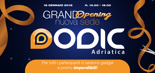 Inaugurazione Dodic Adriatica a Pescara!